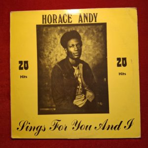 HORACE ANDY - Sings for you an i - STRIKER LEE