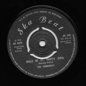 THE CARIBBEATS - Bells of St. Mary's / WINSTON FRANCIS - Lo-ki - SKA BEAT
